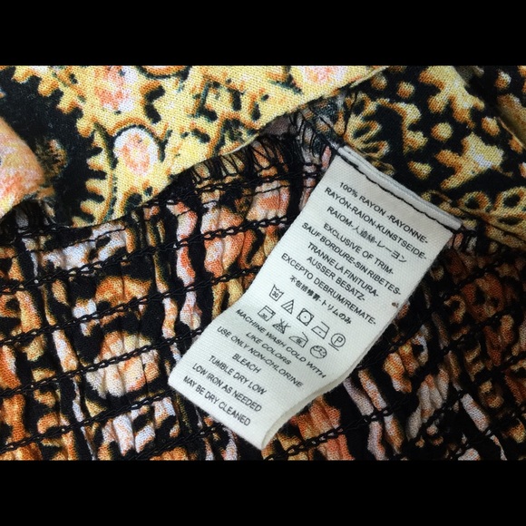 Free People Wild and Free Cropped Blouse - Picture 7 of 8